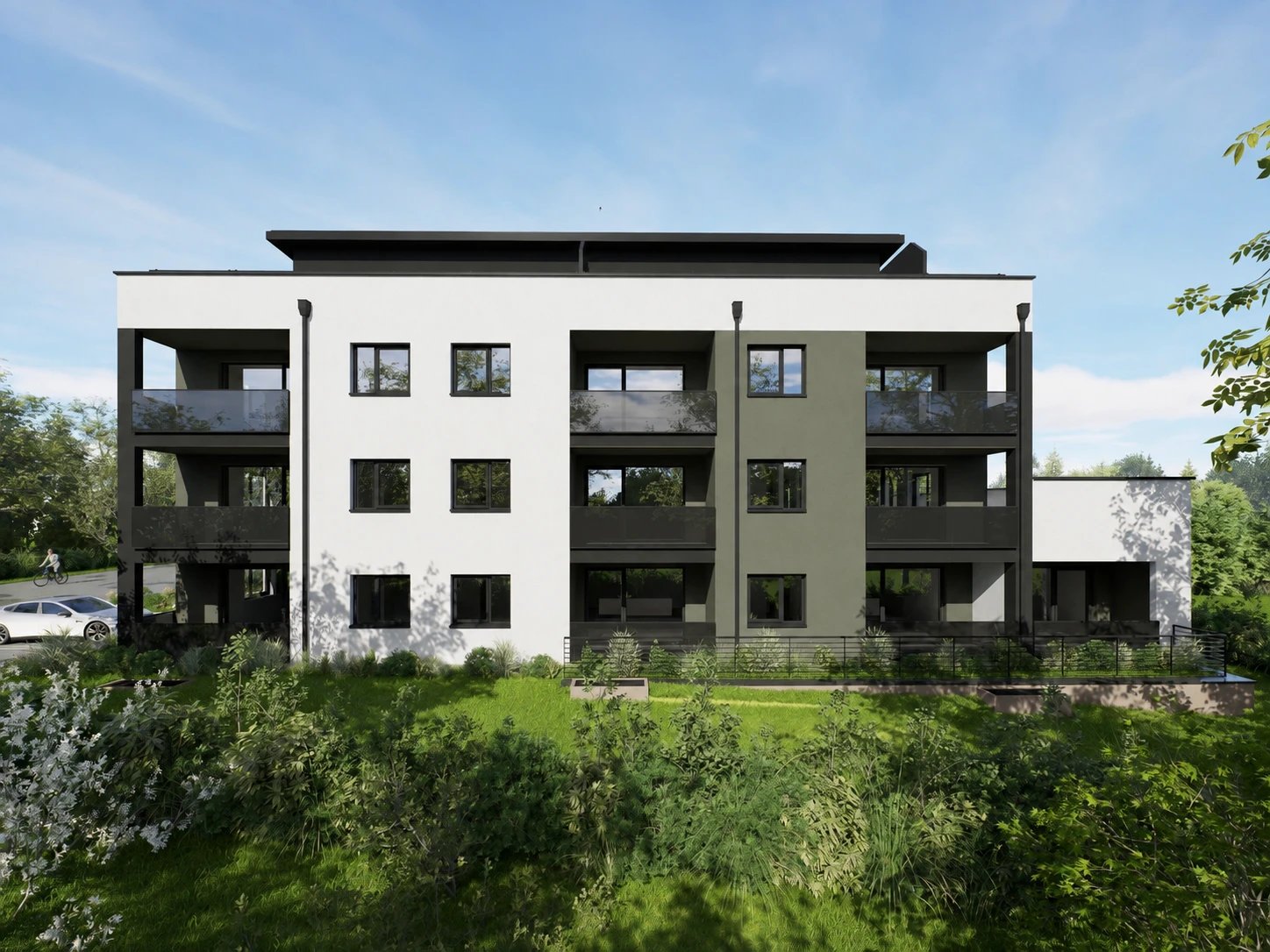 Am Bogenbach in Deggendorf – Außenvisualisierung