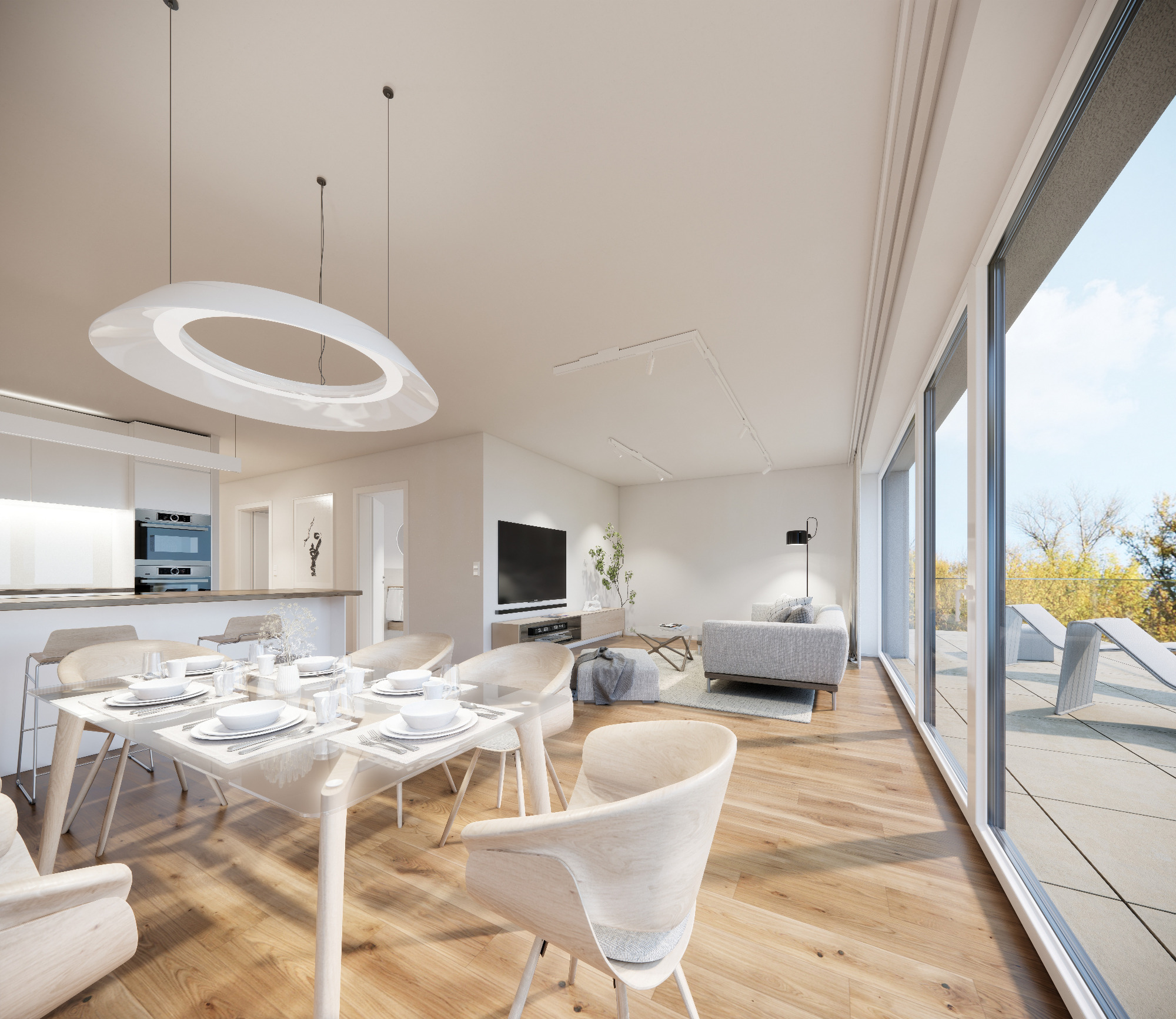Projekt Am Bogenbach mit Terrasse