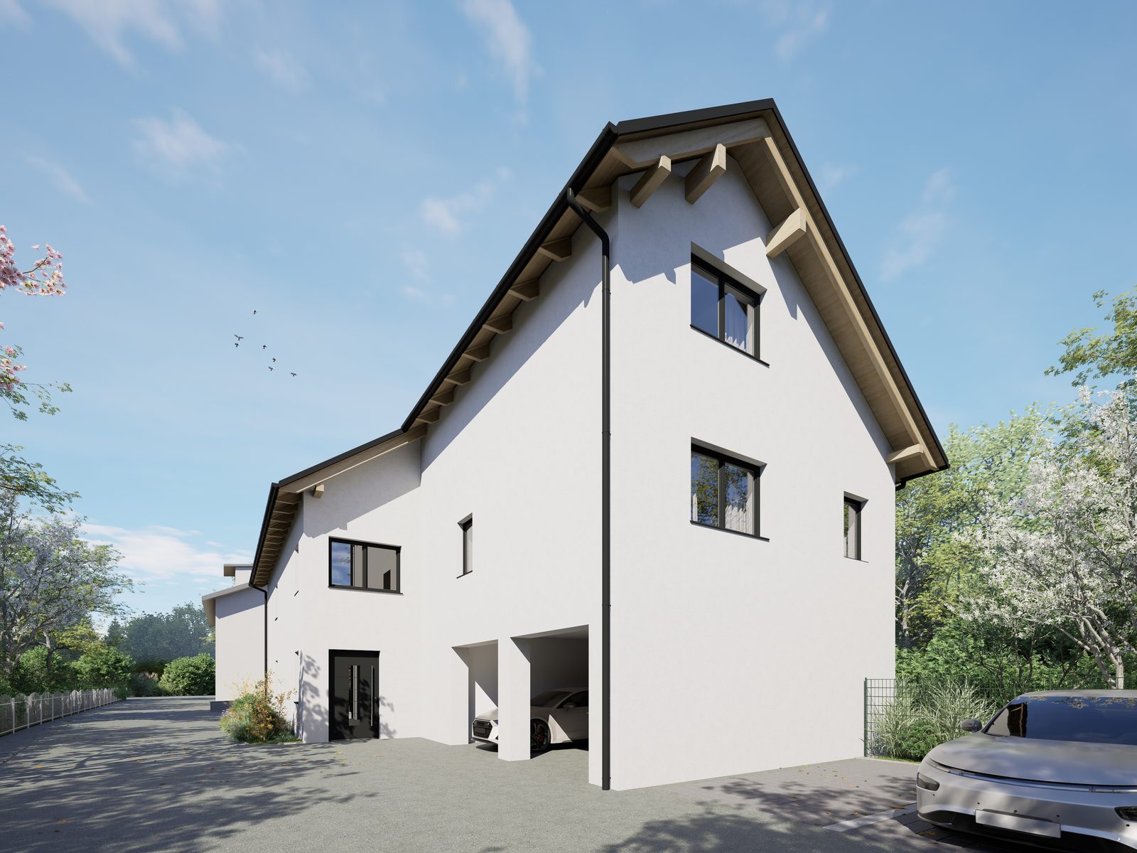 Lohgärten in Deggendorf – Außenvisualisierung