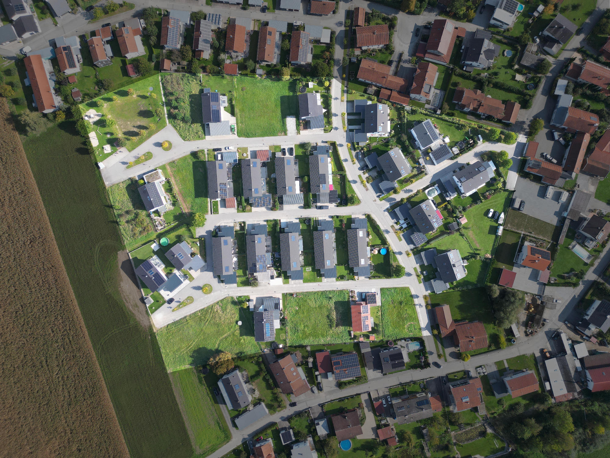 Wohnquartier in der Region